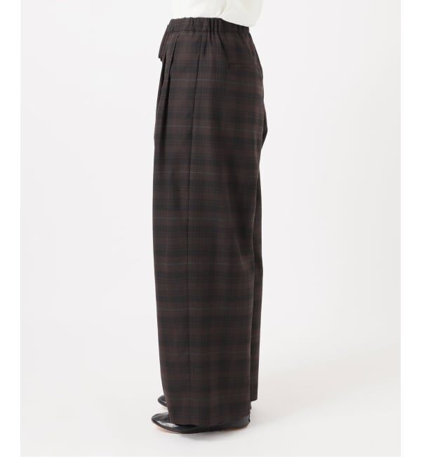 FRAMeWORK「チェックイージーパンツ」|その他|