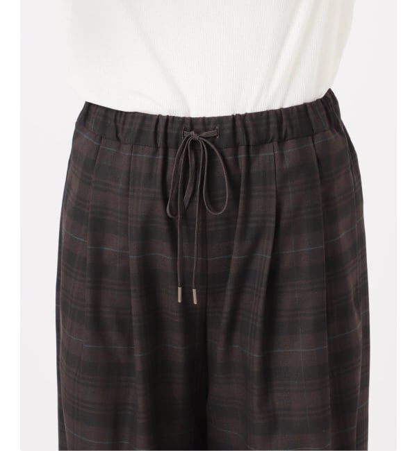 FRAMeWORK「チェックイージーパンツ」|その他|