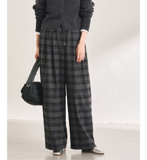 FRAMeWORK「チェックイージーパンツ」|その他|