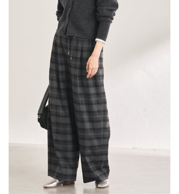 FRAMeWORK「チェックイージーパンツ」|その他|