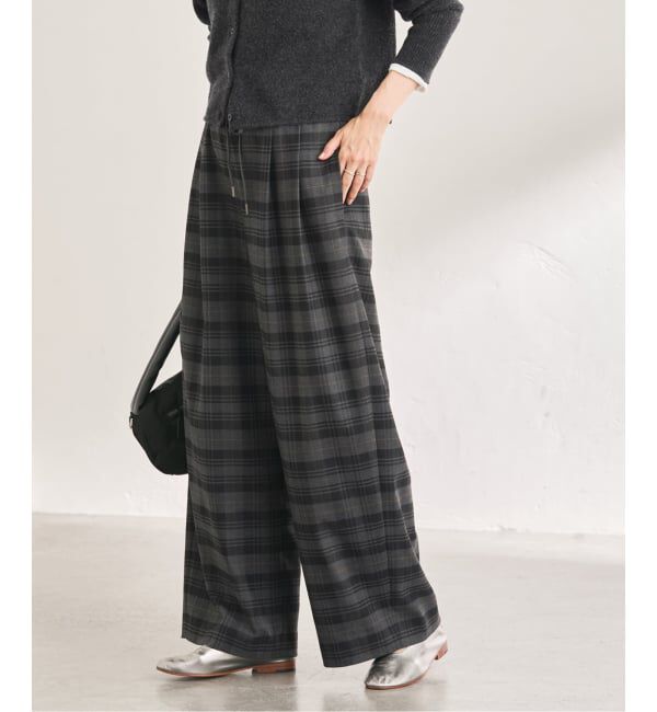FRAMeWORK「チェックイージーパンツ」|その他|