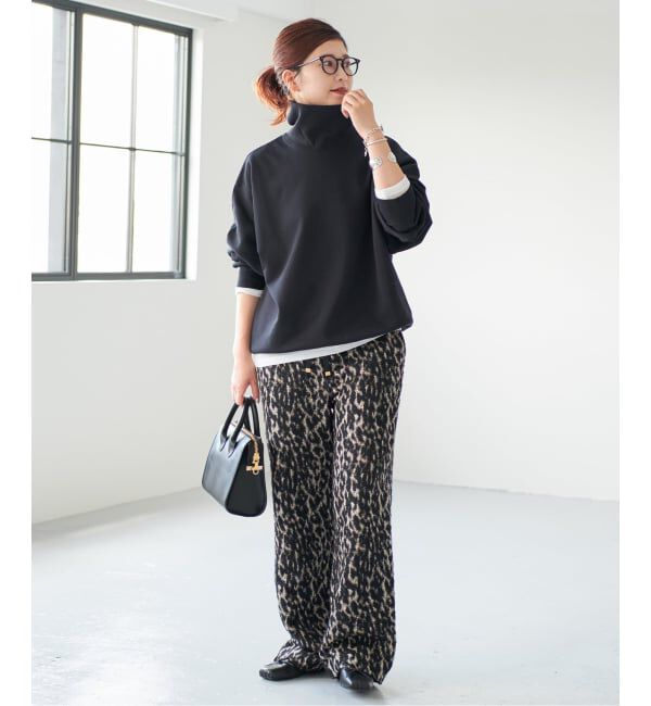 Spick and Span「《WEB限定 / 追加4》裏毛ハイネックプルオーバー」|Tシャツ・カットソー|