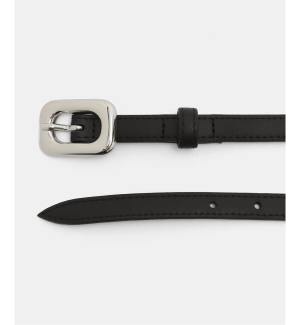 FRAMeWORK「LEFIJE/レフィエ スクエア バックルレザーベルト」|ベルト|