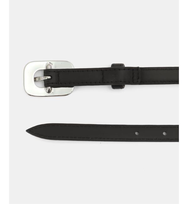 FRAMeWORK「LEFIJE/レフィエ スクエア バックルレザーベルト」|ベルト|