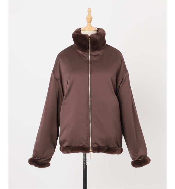  「TATRAS/タトラス BARBRA ファーブルゾン」|その他|