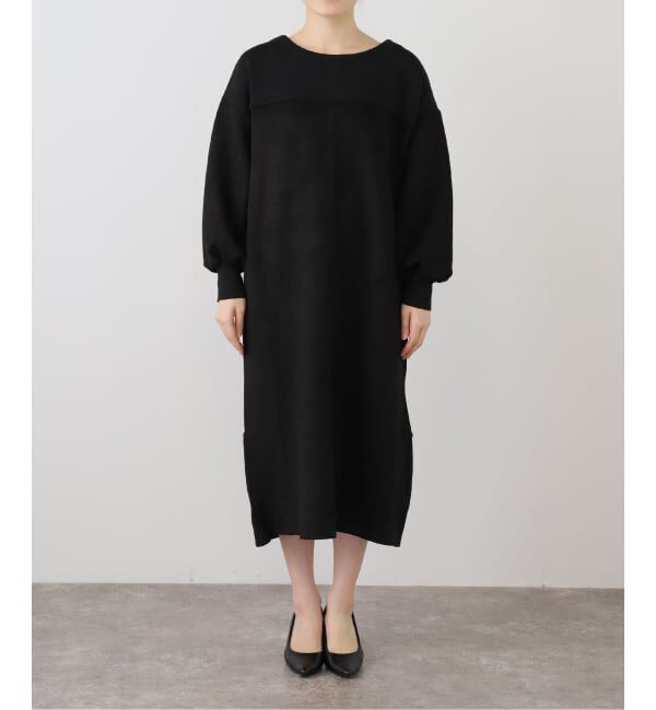  「【洗える】2WAYスエードワンピース」|ワンピース|