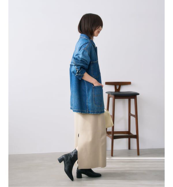  「《追加3》5cmスクエアフィットショートブーツ」|ショートブーツ|