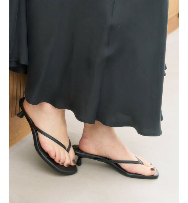  「《予約》3.5cmトングサンダル」|サンダル|