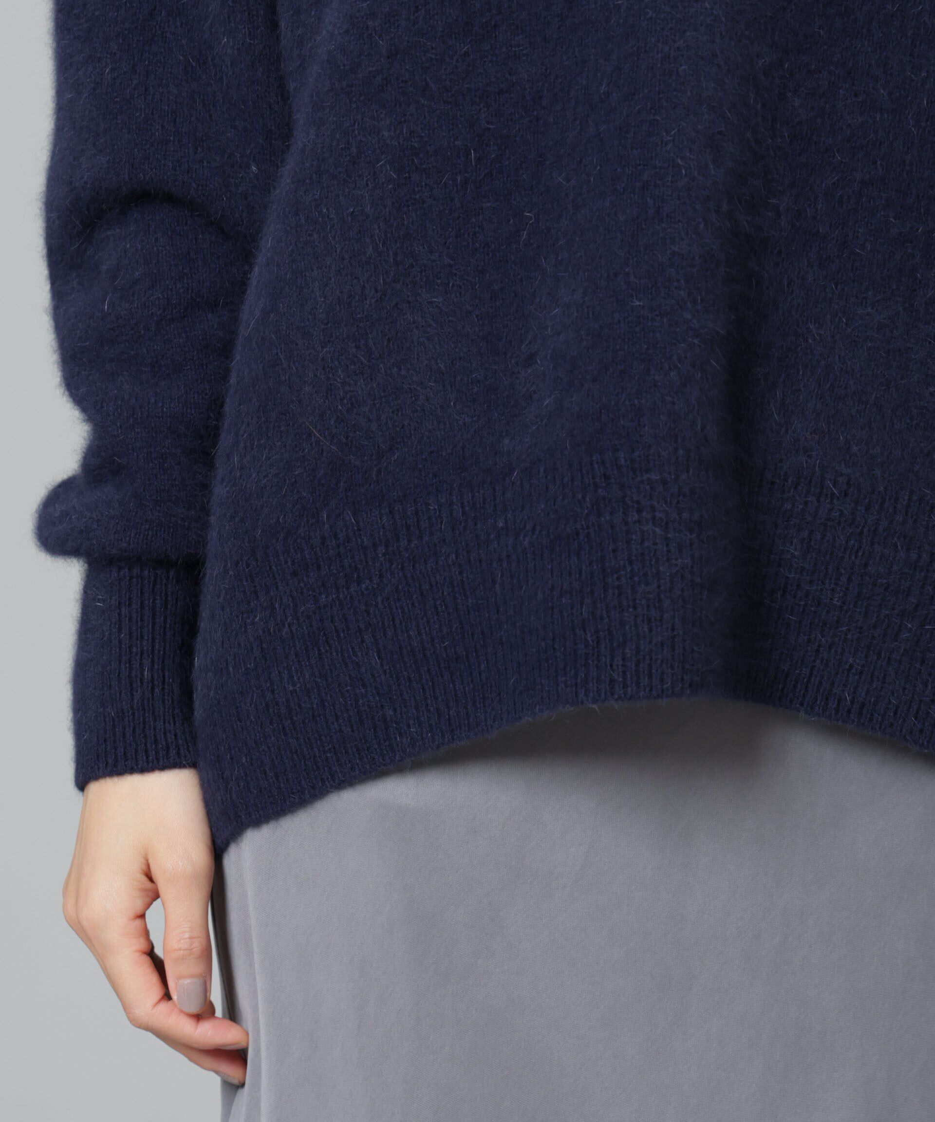 nano･universe「ウォッシャブルフォックスタートルネックプルオーバー」|ニット・セーター|