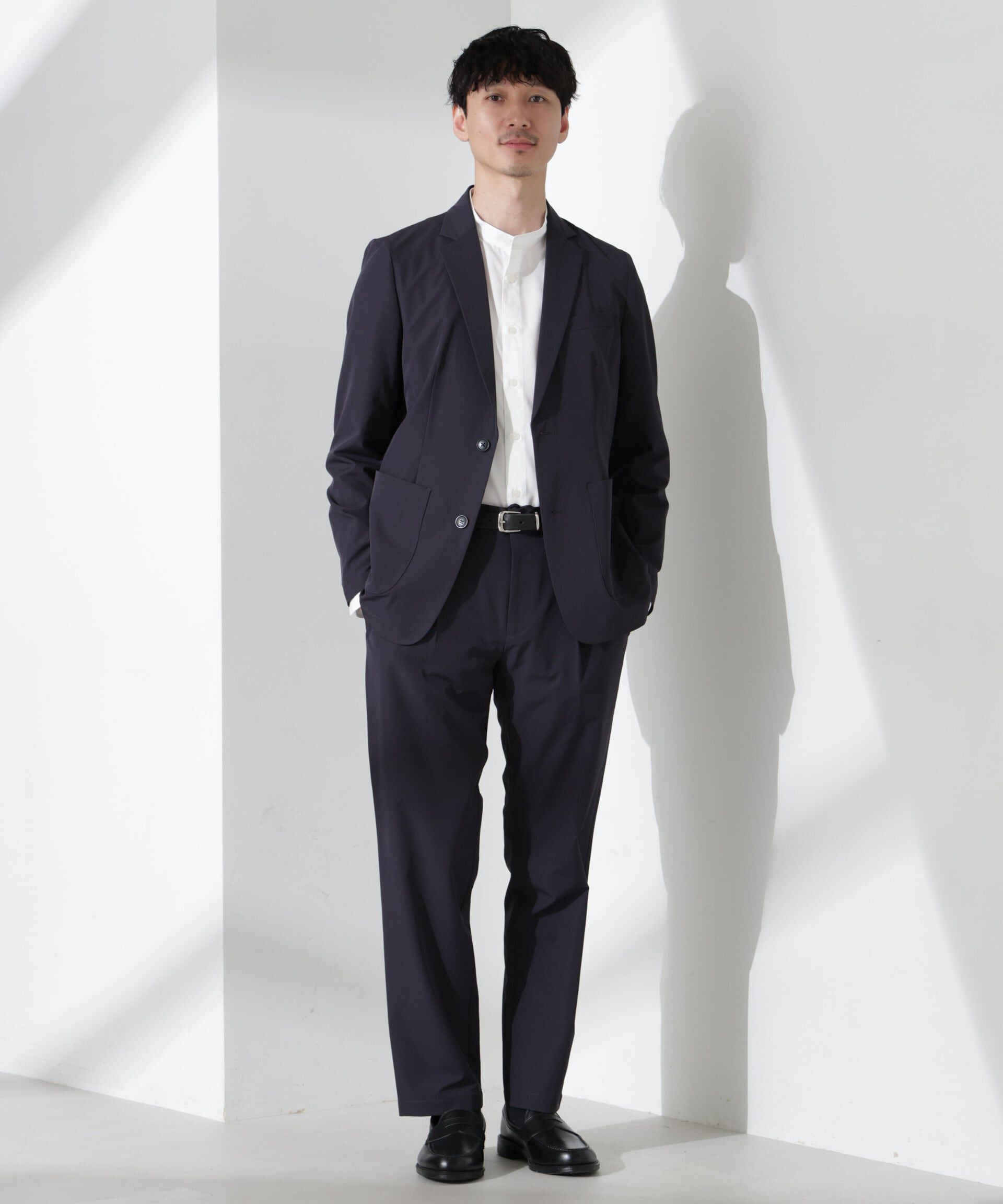 nano･universe「アクティブ4WAYストレッチドライ セットアップ」|スーツ|