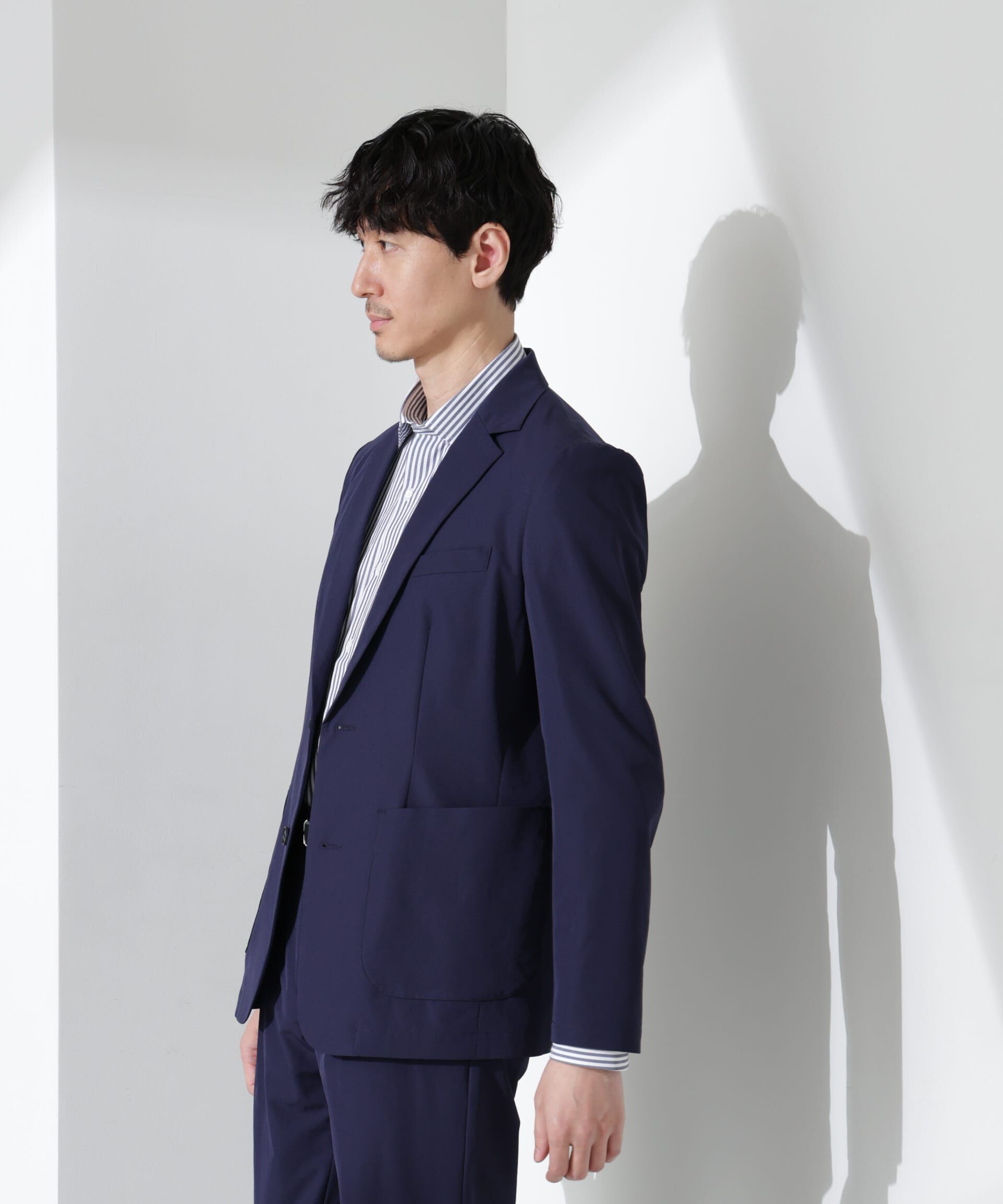 nano･universe「アクティブ4WAYストレッチドライ セットアップ」|スーツ|