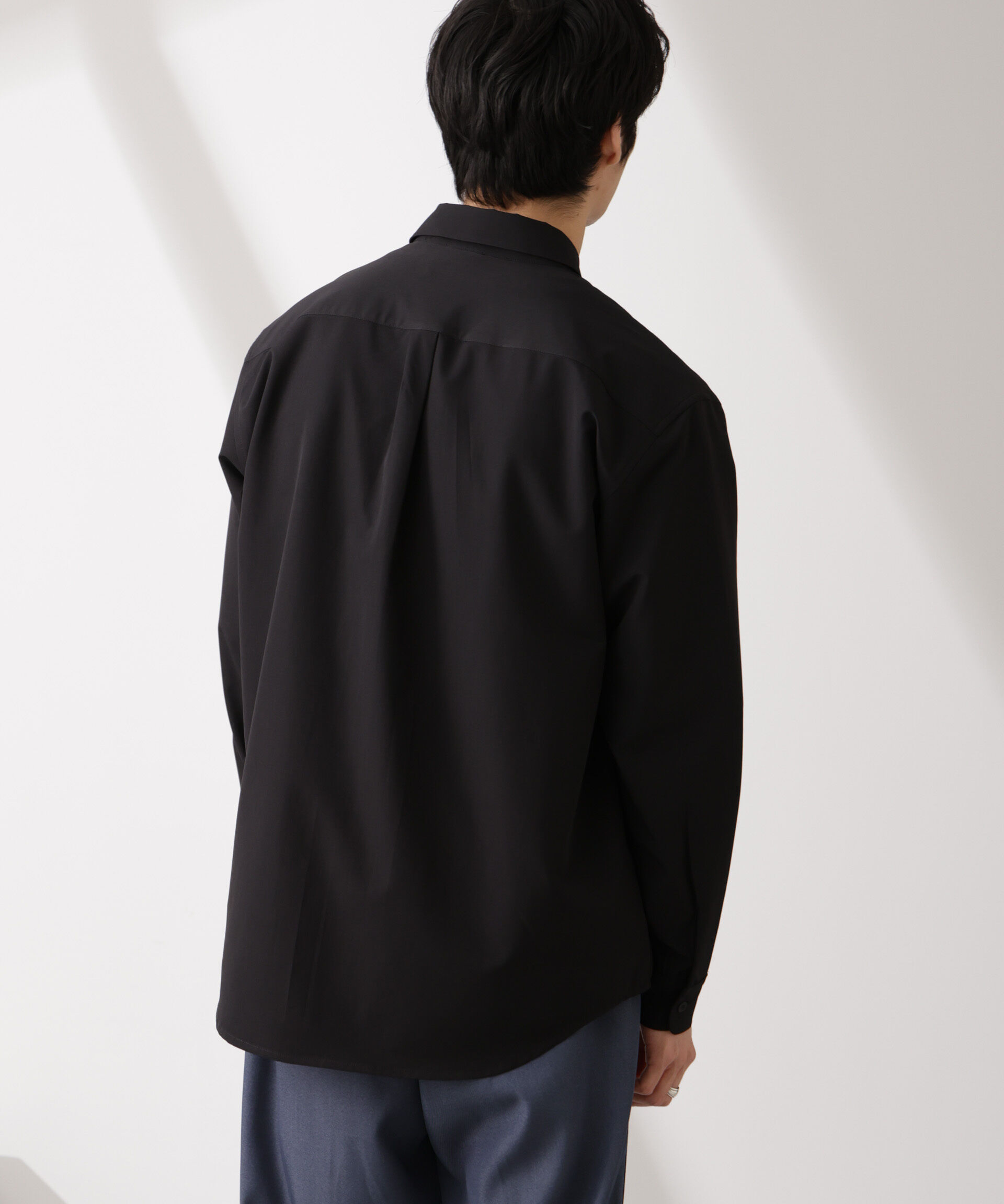 nano･universe「ライトウェイトストレッチ シャツ長袖」|シャツ・ブラウス|