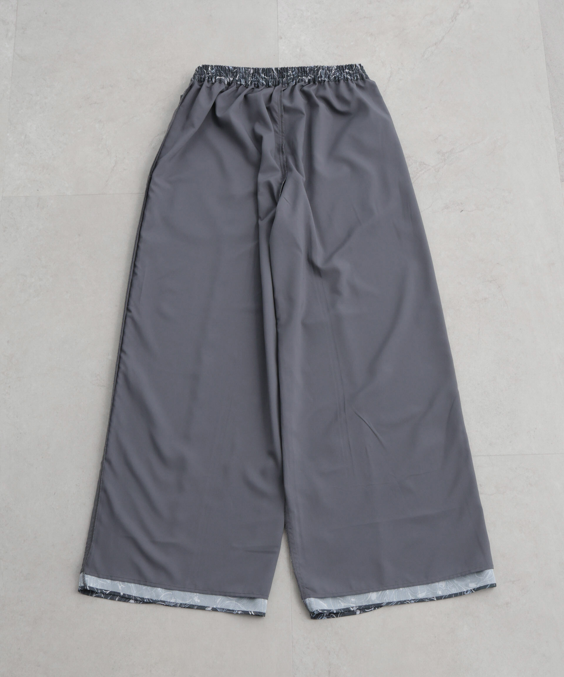  「ロンシャンオールドコレクション フラワーワイドパンツ」|その他|