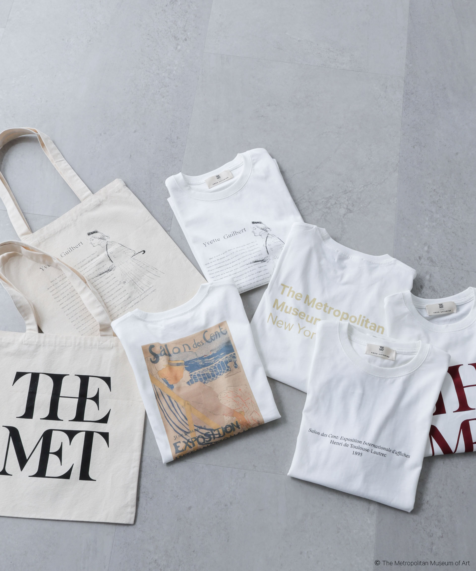 nano･universe「The Met 別注ロートレックトートバッグ」|ショルダー・メッセンジャー|