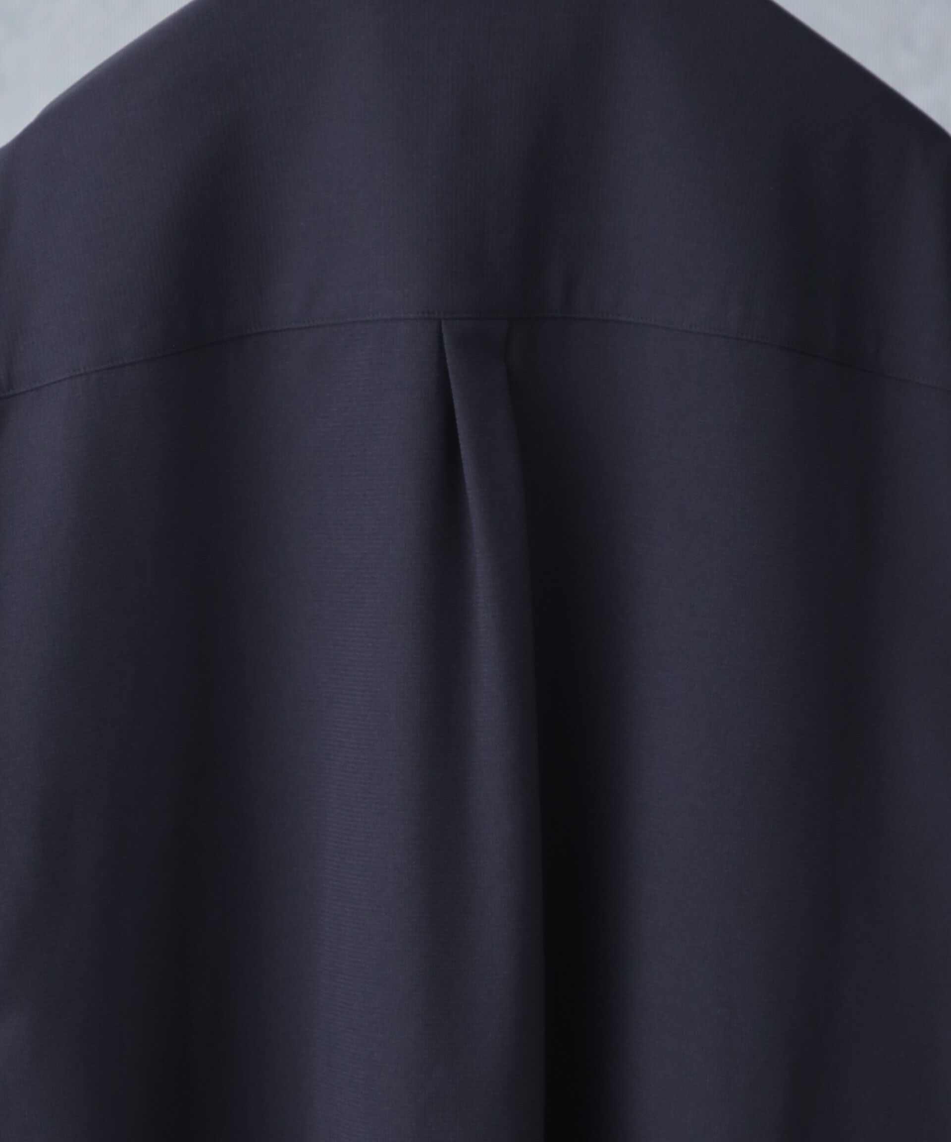 nano･universe「DotAir(R)ミニホールストレッチシャツ半袖/吸水速乾(セットアップ可)」|シャツ・ブラウス|