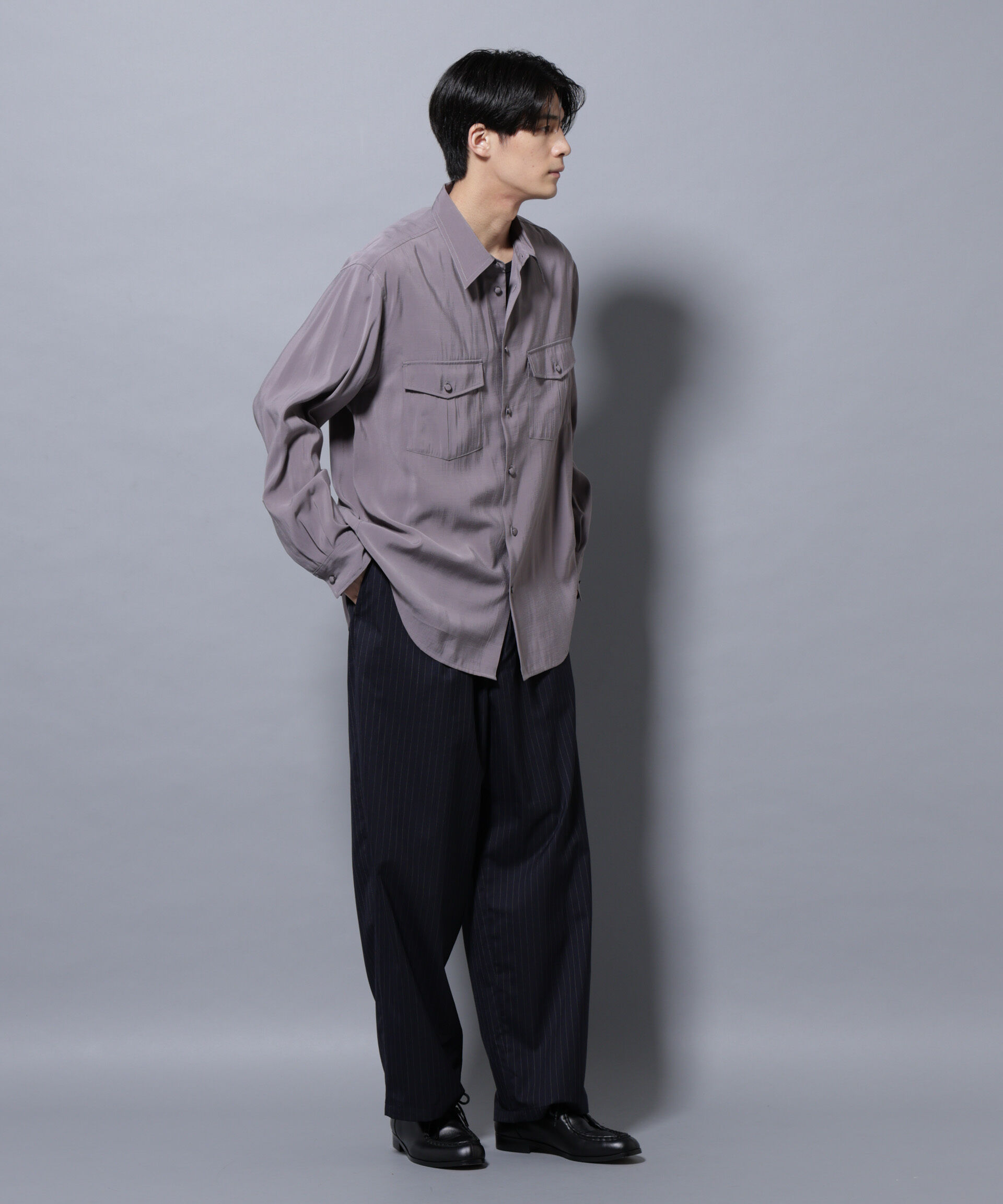 nano･universe「「大人のワイドパンツ」TWソロテックスワイドイージースラックス」|チノ|