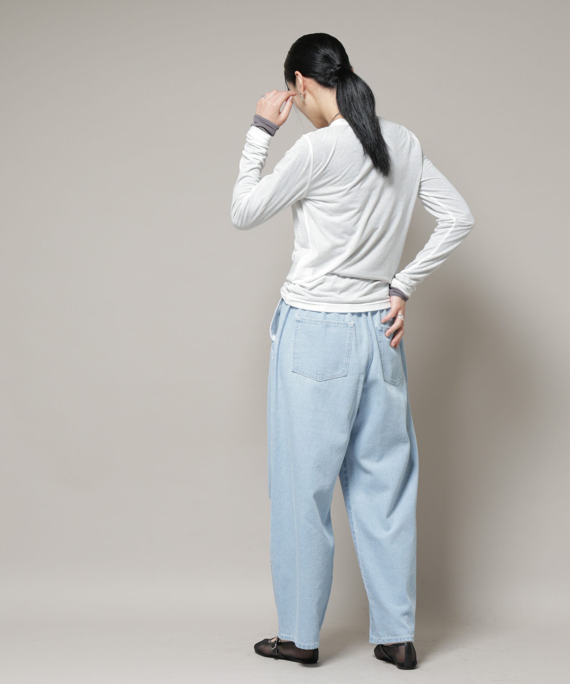 nano･universe「シアーテレコ＆天竺ロンTeeセット」|Tシャツ・カットソー|