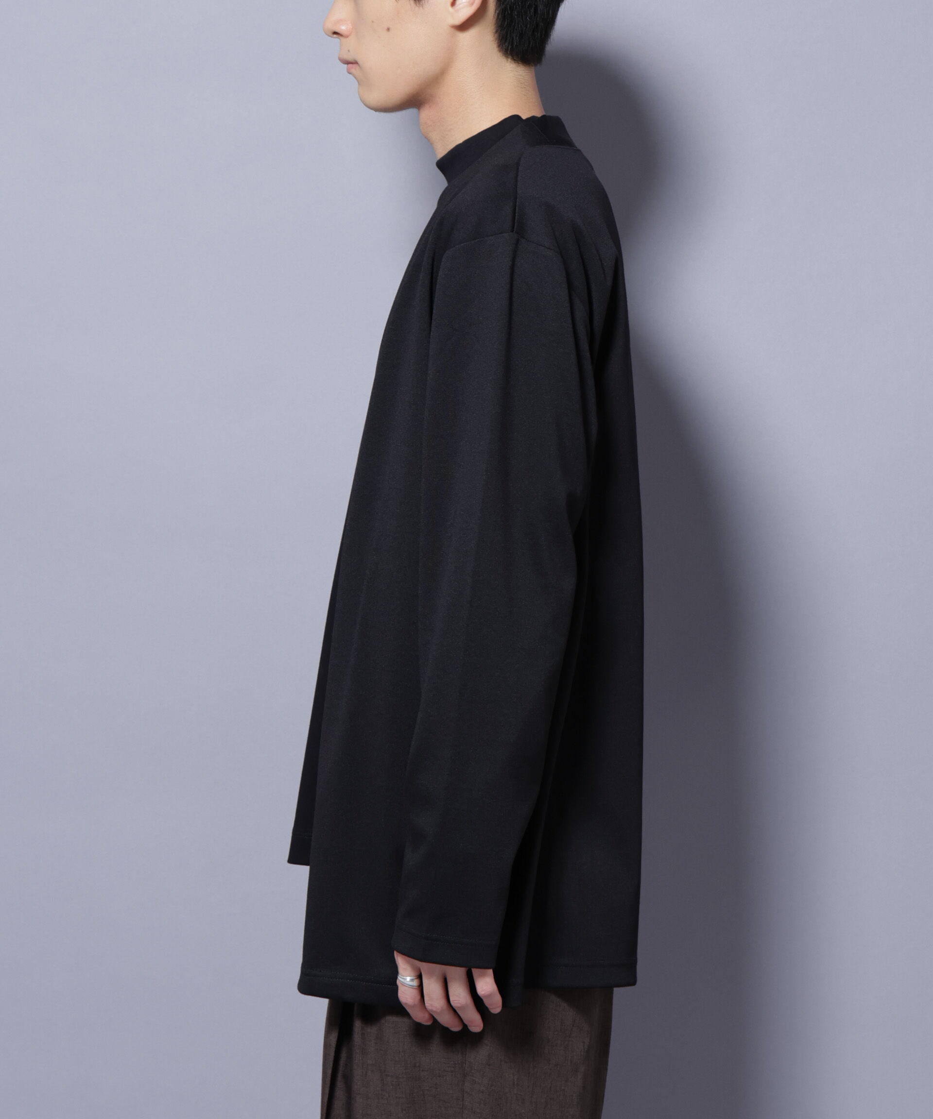 nano･universe「ダブルジャージー着流しカーディガン」|Tシャツ・カットソー|