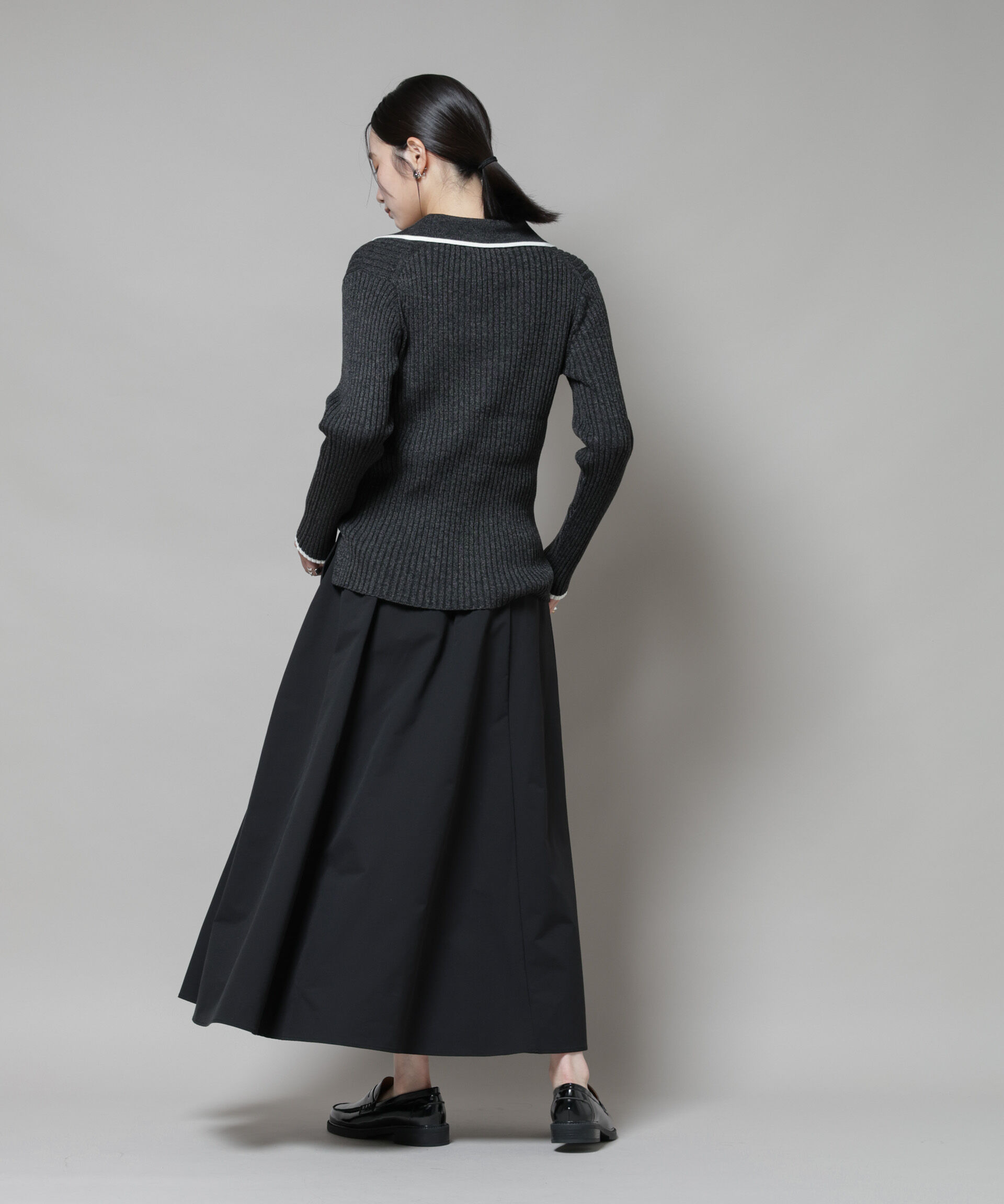 nano･universe「ギャザーボリュームスカート」|スカート|