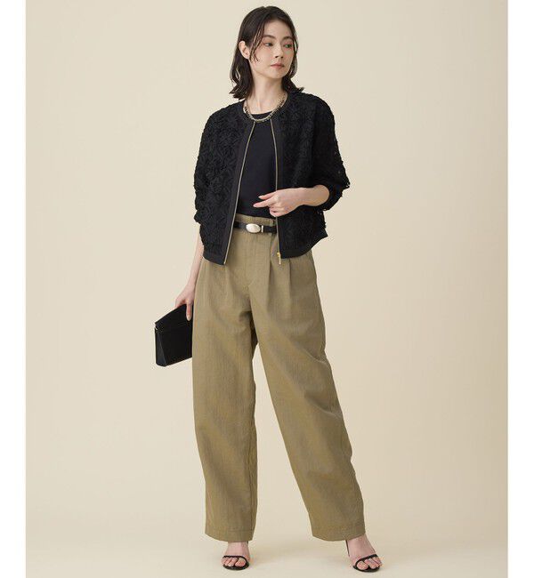 自由区「【SHIHOさん着用・2WAY仕様】フラップカーブミニクラッチ バッグ」|クラッチバッグ|