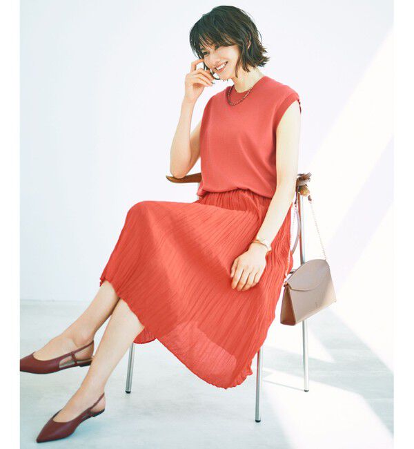 自由区「【SHIHOさん着用・2WAY仕様】フラップカーブミニクラッチ バッグ」|クラッチバッグ|