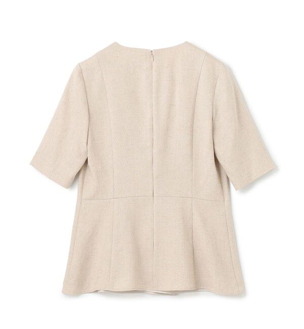 BEIGE,「【L-size】CAROLE / ペプラムブラウス」|シャツ・ブラウス|