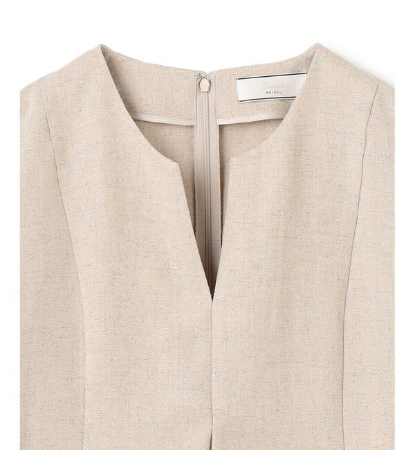 BEIGE,「【L-size】CAROLE / ペプラムブラウス」|シャツ・ブラウス|