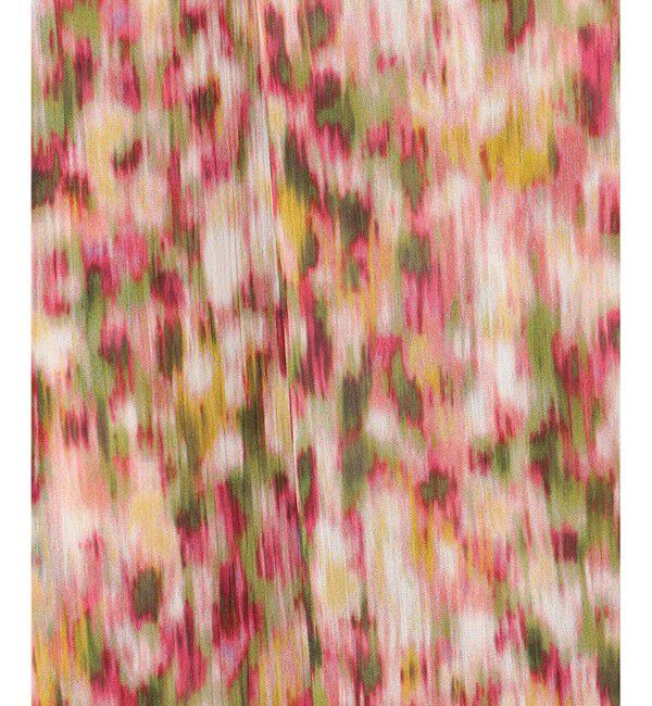 BEIGE,「【洗える】BORONIA / フラワーシフォンロングスカート」|スカート|