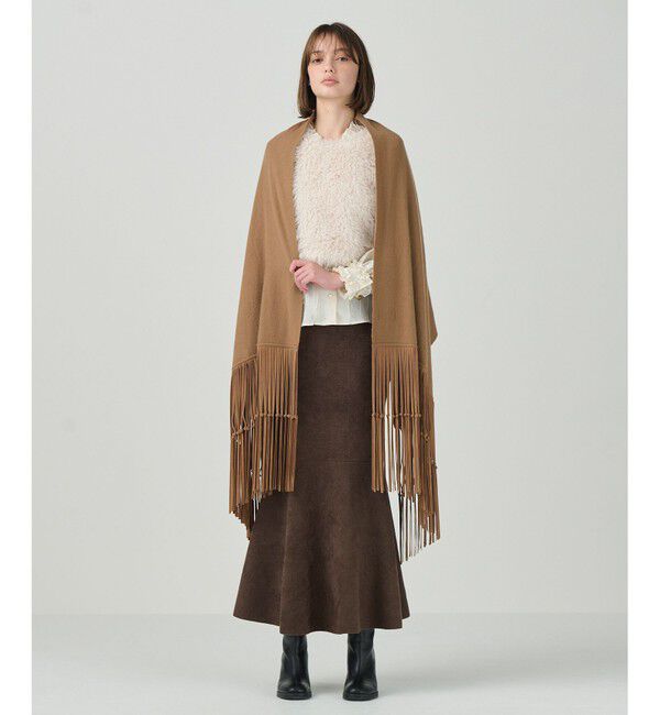 GRACE CONTINENTAL「フリンジストール」|ストール|