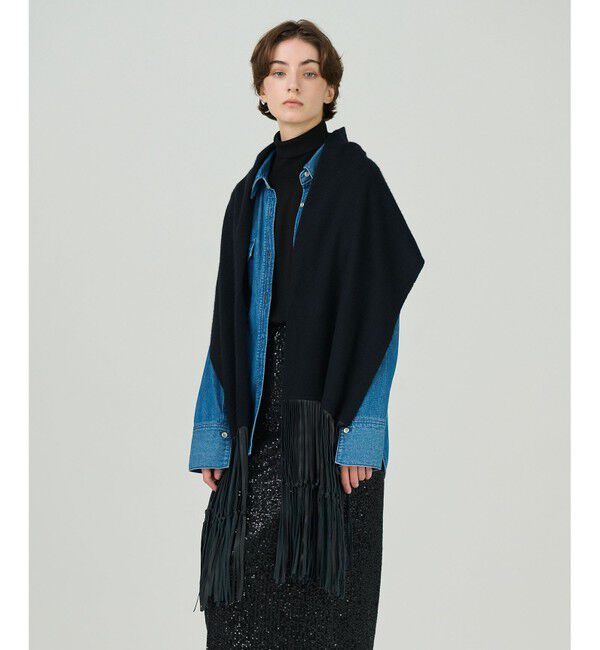 GRACE CONTINENTAL「フリンジストール」|ストール|