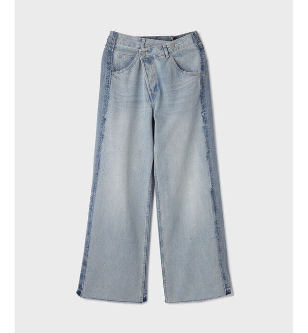 Diagram「リメイクストレートデニムパンツ」|デニム|