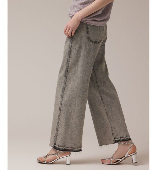 Diagram「リメイクストレートデニムパンツ」|デニム|