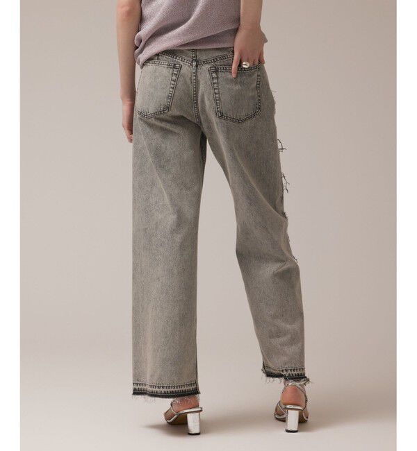 Diagram「リメイクストレートデニムパンツ」|デニム|