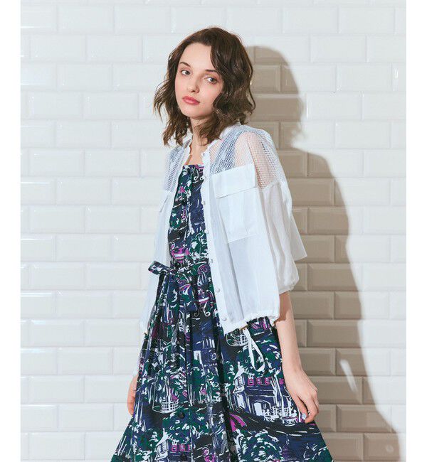 Grace Class「メッシュコンビシアーブルゾン」|ブルゾン・スタジャン|