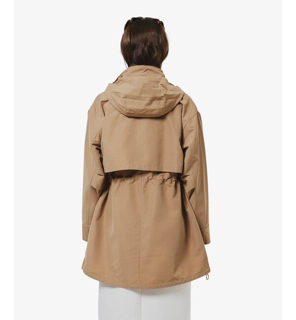 LACOSTE「撥水 ウエストドローコード ユーティリティマウンテンパーカー / フード収納可」|その他|