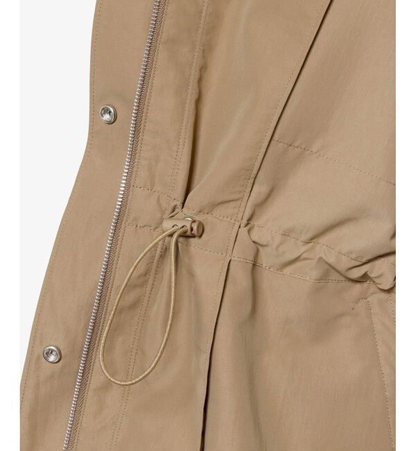 LACOSTE「撥水 ウエストドローコード ユーティリティマウンテンパーカー / フード収納可」|その他|