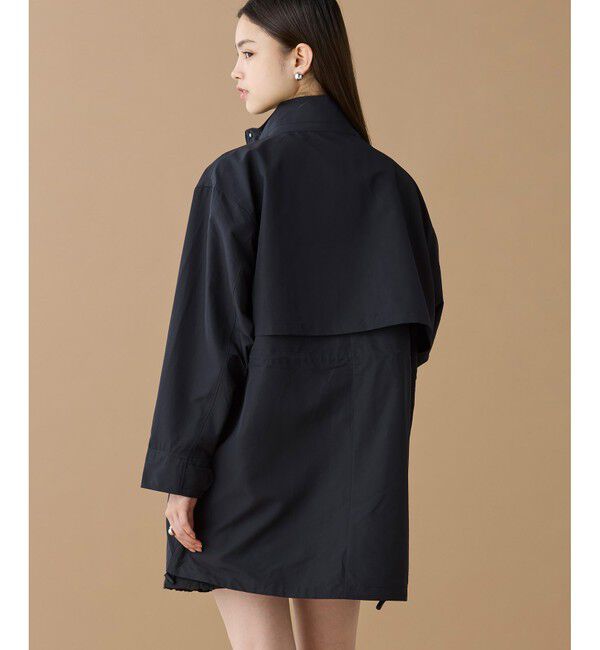 LACOSTE「撥水 ウエストドローコード ユーティリティマウンテンパーカー / フード収納可」|その他|