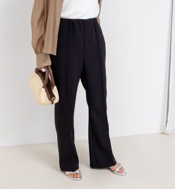 NOLLEY'S「ウォッシャブルハイスペック裾フレアパンツ」|その他|