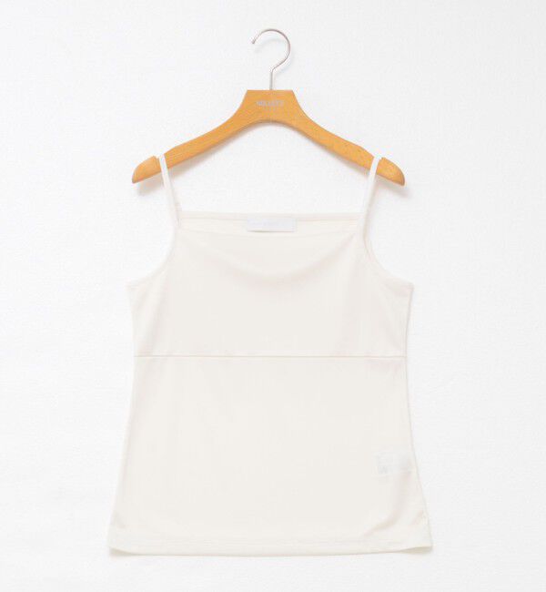 NOLLEY'S sophi「アジャスター付サテンスムースキャミ」|キャミソール|エクリュ