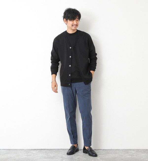 NOLLEY'S goodman「《ビジカジ/セットアップ対応》トリコットコーデュロイ ストレッチ イージーPT 25AW」|チノ|