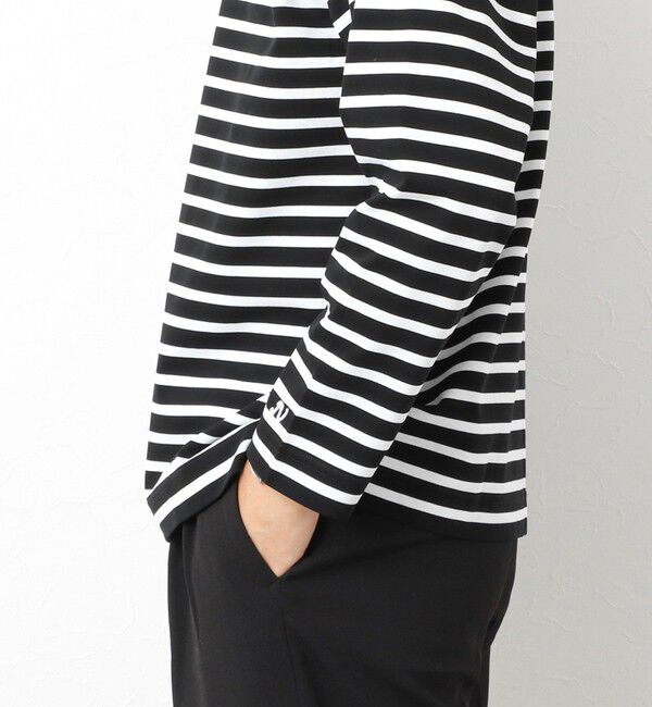 NOLLEY'S goodman「MVSシルケットボーダーBN」|Tシャツ・カットソー|