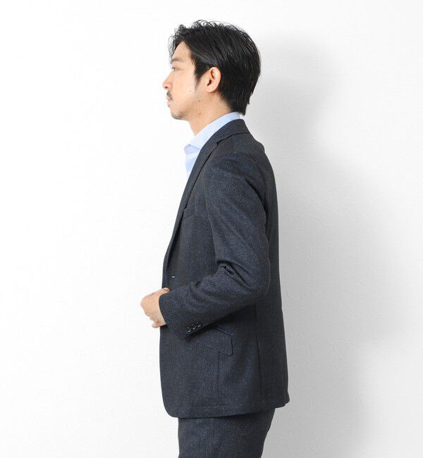 NOLLEY'S goodman「《ビジカジ/セットアップ対応》ポンチジャージJKT」|テーラードジャケット|