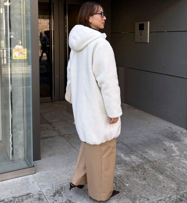 NOLLEY'S「◇【WEB限定】【TAION/タイオン】別注ボア&times;ダウンフードコート(リバーシブル) 」|ダウン|