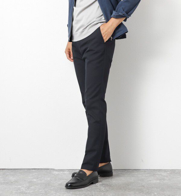 NOLLEY'S goodman「《ビジカジ対応》吸水速乾 ツイルストレッチスリムフィット 25AW」|チノ|