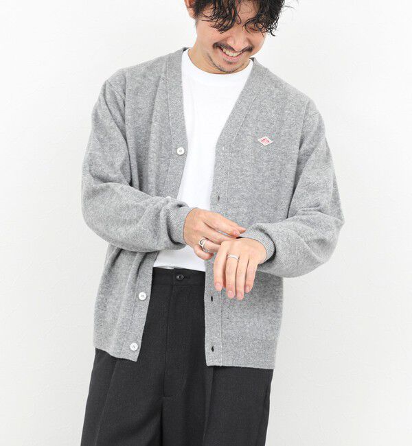 NOLLEY'S goodman「【DANTON/ダントン】DT-D0030 LMW V NECK CARDIGAN 25AW」|カーディガン|