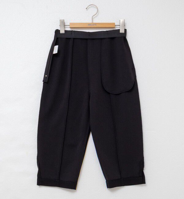 MAQWEL「【MAQWEL/マクウェル】ウォッシャブルカプリジョーゼットパンツ」|その他|