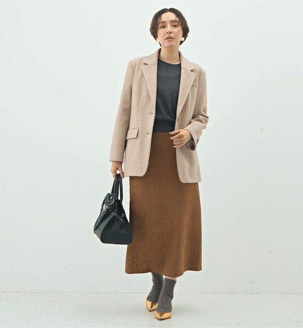 NOLLEY'S sophi「ショートビーバーテーラードジャケット」|テーラードジャケット|