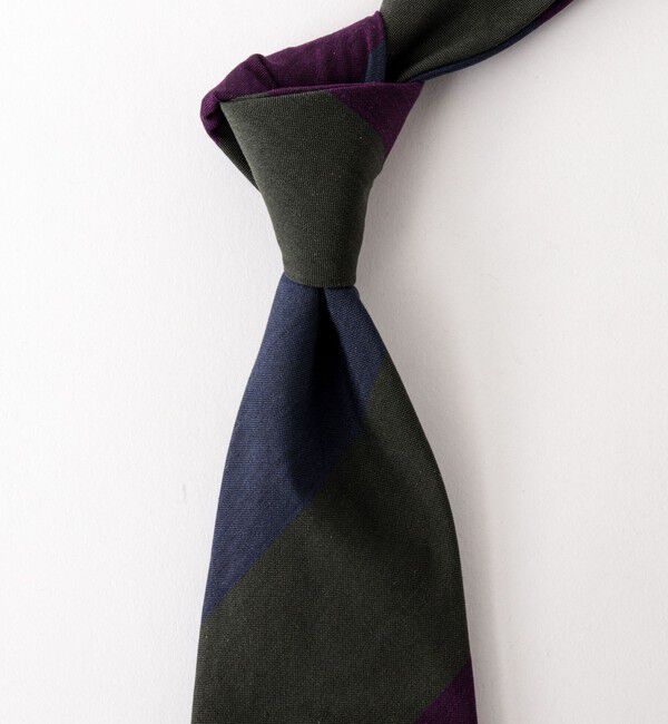 NOLLEY'S goodman「BBC スリーステップストライプネクタイ 25AWコレクション」|ネクタイ・蝶ネクタイ|