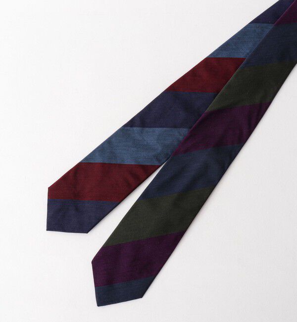 NOLLEY'S goodman「BBC スリーステップストライプネクタイ 25AWコレクション」|ネクタイ・蝶ネクタイ|