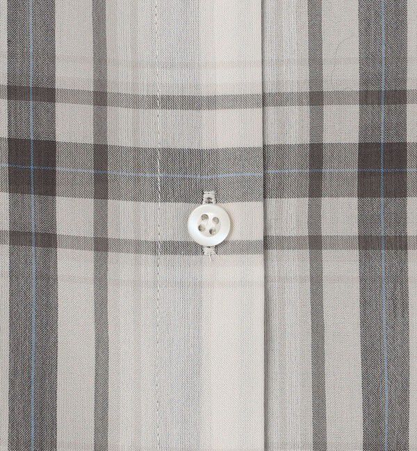 NOLLEY'S「ウォッシャブルリボン付きチェックシャツ」|シャツ・ブラウス|